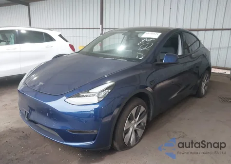 2022 Tesla Model Y Long Range Dual Motor All-Wheel Drive z USA, uszkodzony, nr VIN 7SAYGDEE9NF344982
